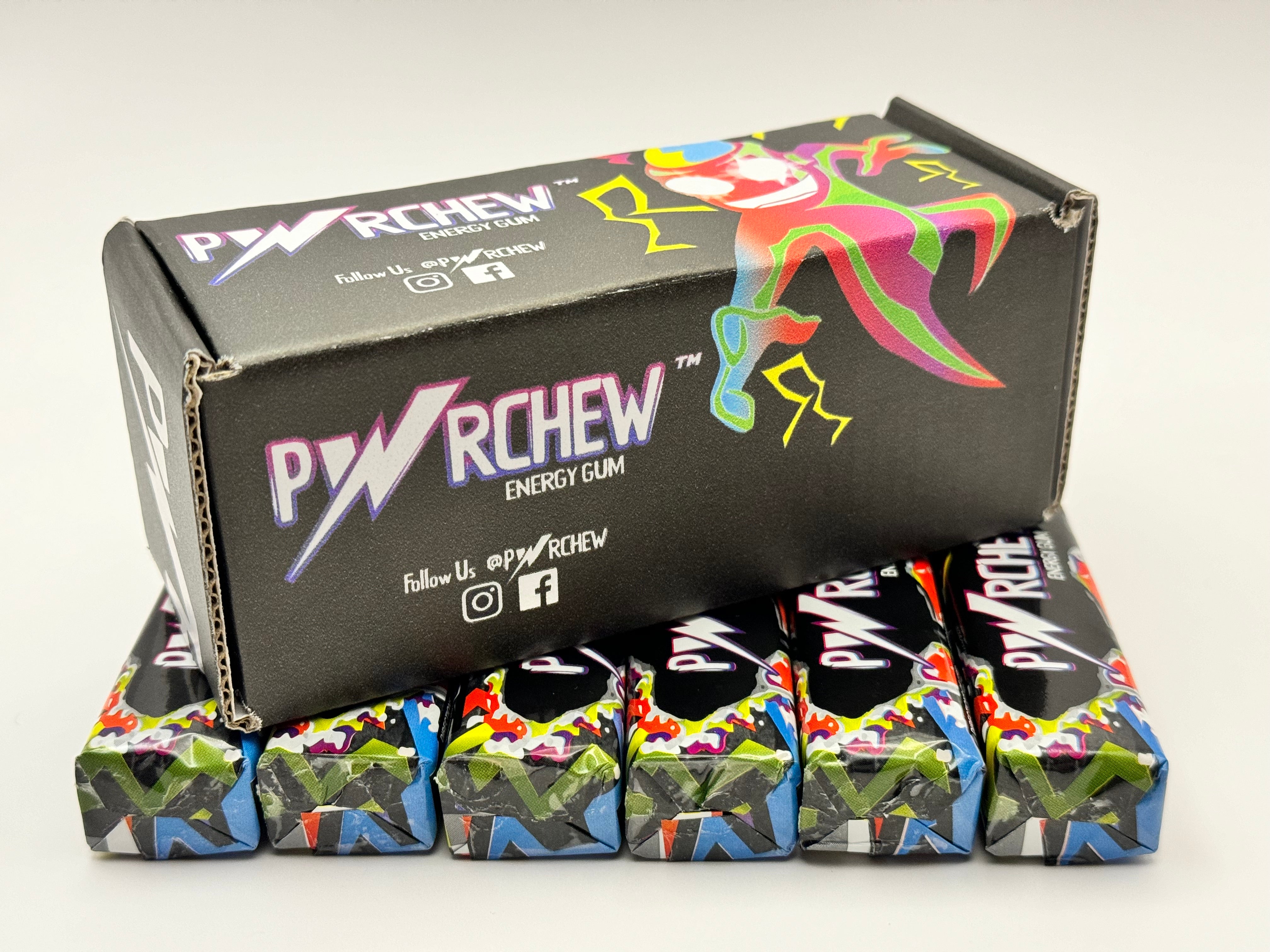 PWRCHEW ENERGY GUM 6-PACK