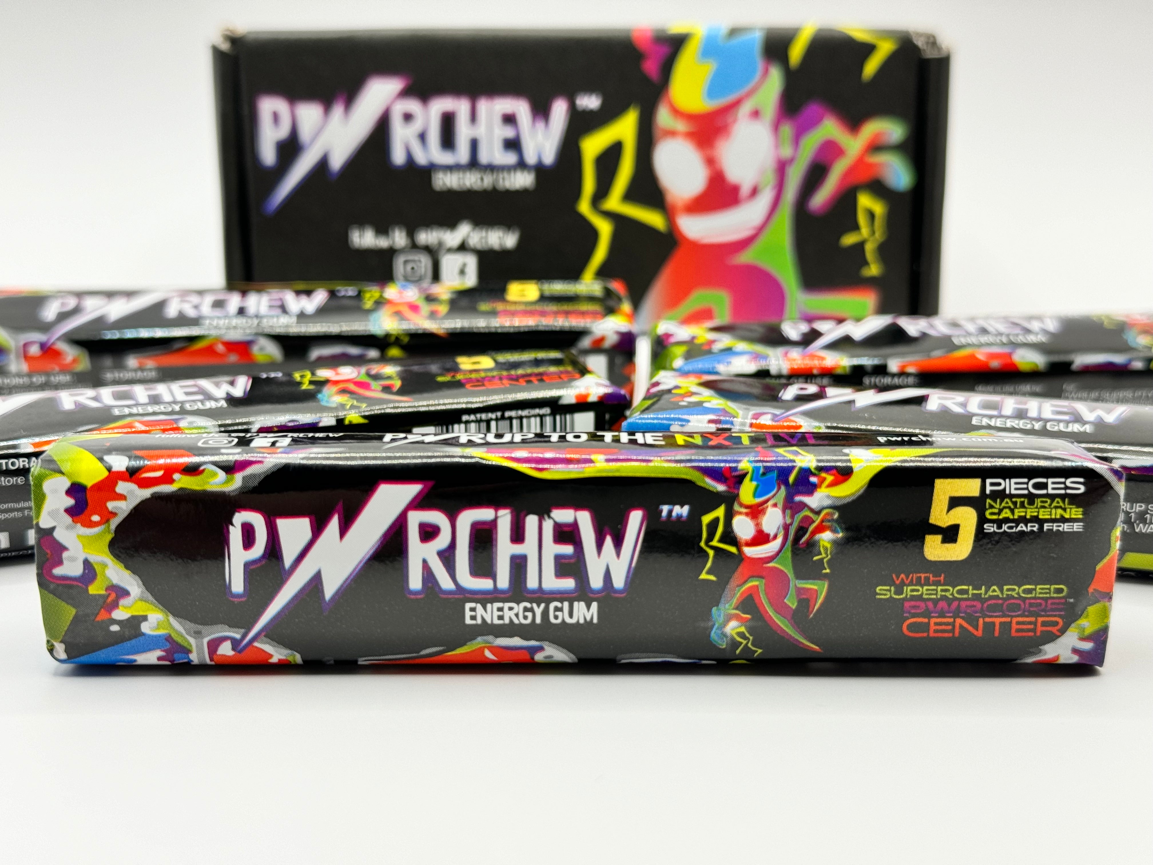 PWRCHEW ENERGY GUM SINGLE PACK